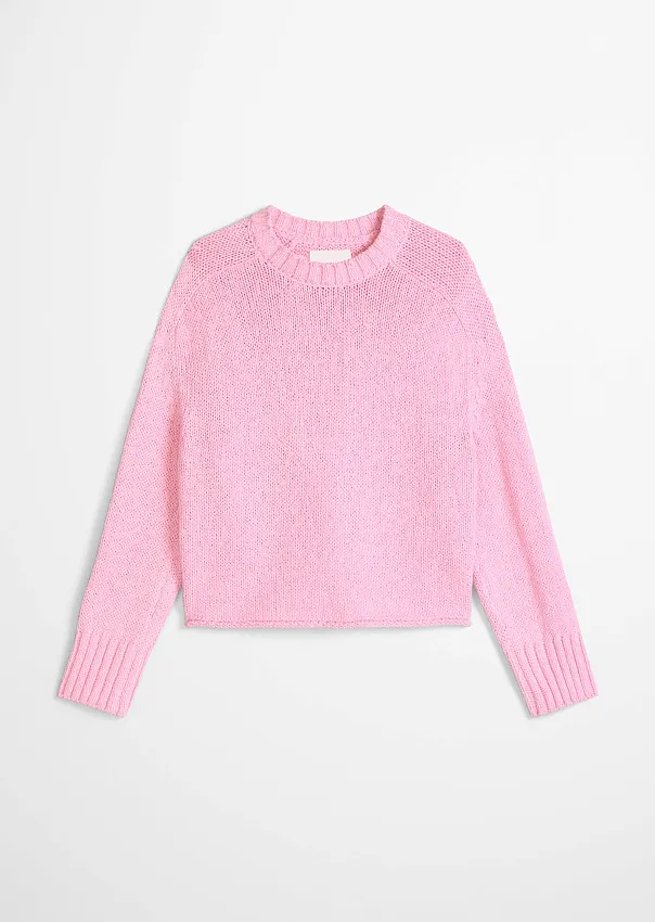 Свитер из смесового хлопка