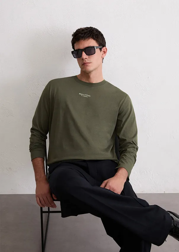 Лонгслив из органического хлопка Marc o'Polo - фото 1