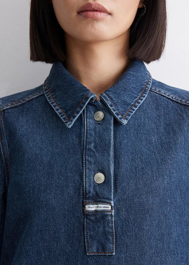 Джинсовое платье из органического хлопка