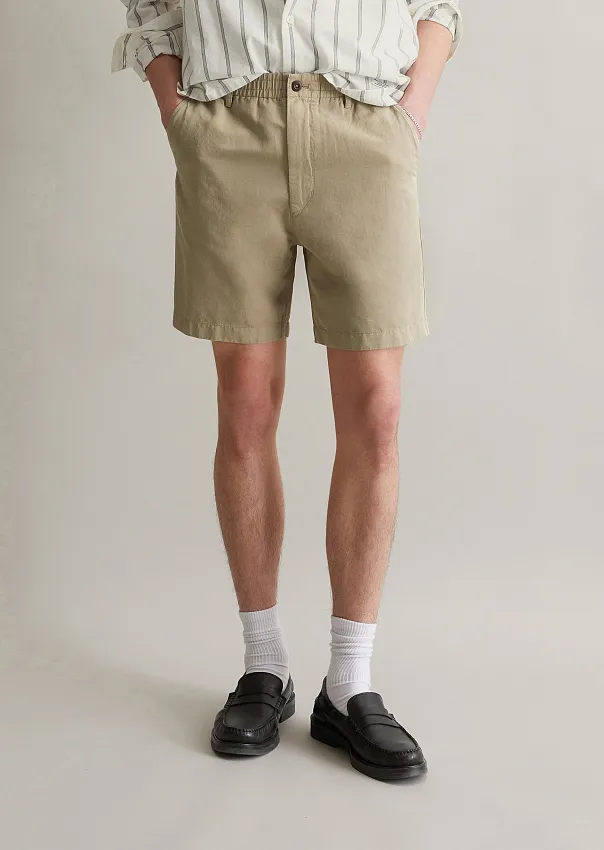 Шорты из органического хлопка и льна Marc o'Polo - фото 3