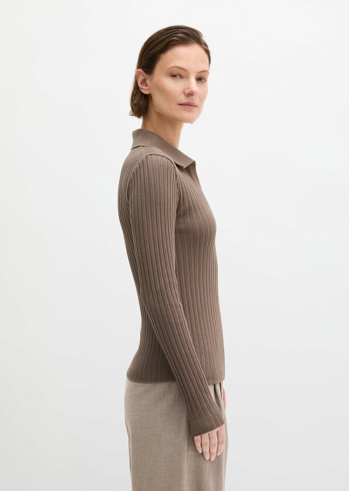 Поло из смесового модала TENCEL™
