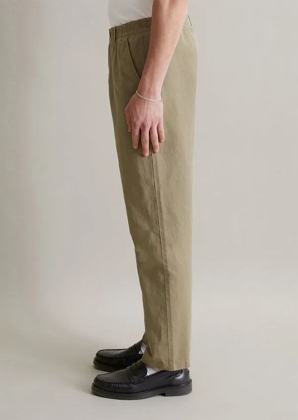 Брюки из органического хлопка и льна Marc o'Polo - фото 5