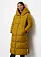 Длинный пуховик с капюшоном