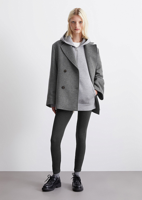Пальто из смесовой шерсти