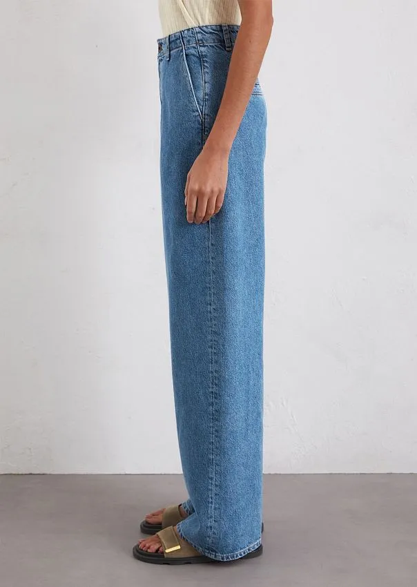 Джинсы широкие LUMA из лиоцелла и органического хлопка Marc o'Polo - фото 5