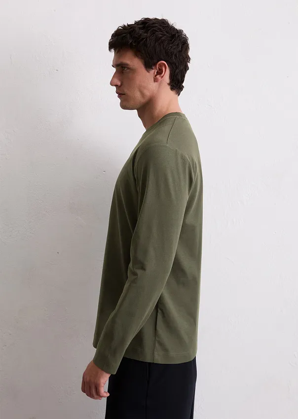 Лонгслив из органического хлопка Marc o'Polo - фото 5