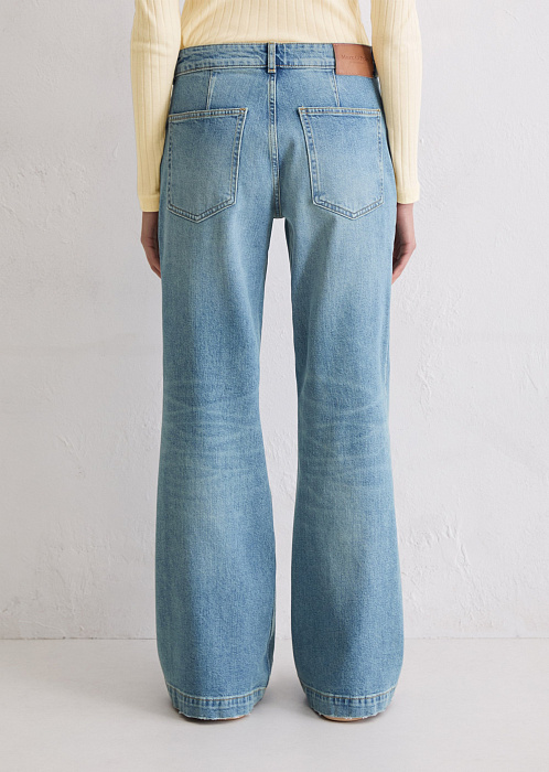 Джинсы широкие