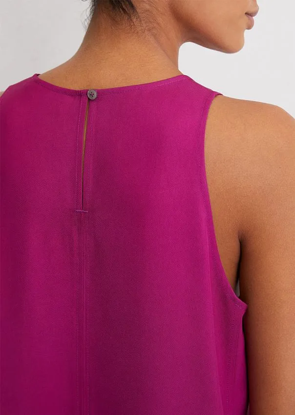 Платье из струящегося твила Marc o'Polo - фото 4