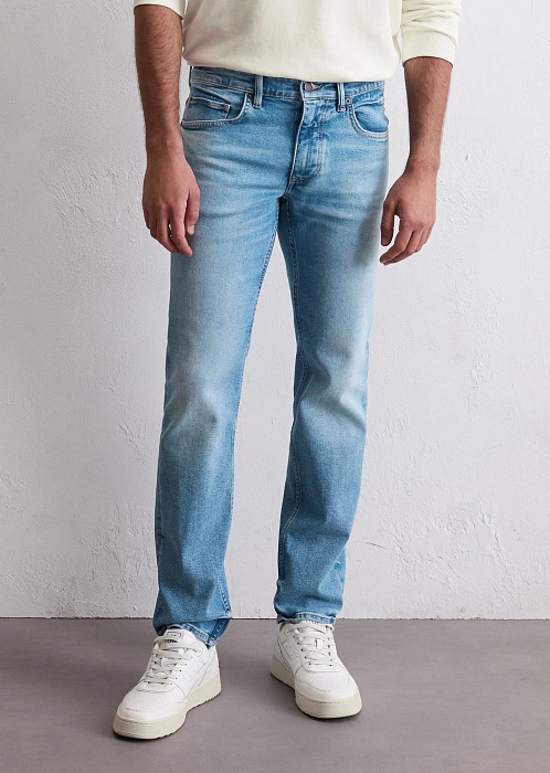 Джинсы Slim Fit SJÖBO из смесового хлопка