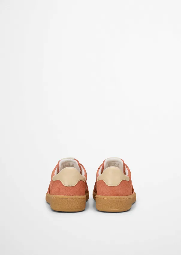 Кеды из натуральной замши