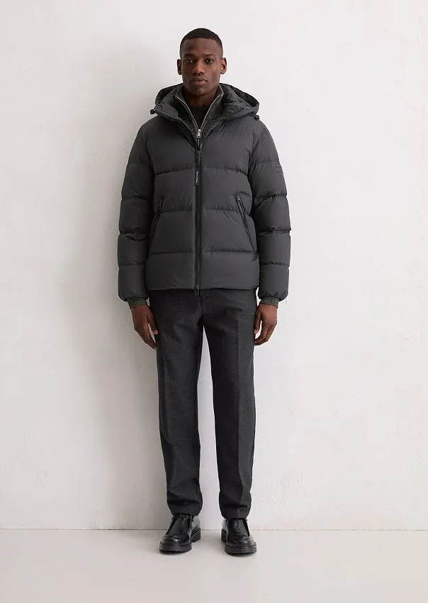 Стеганый пуховик со съемным капюшоном Marc o'Polo - фото 3