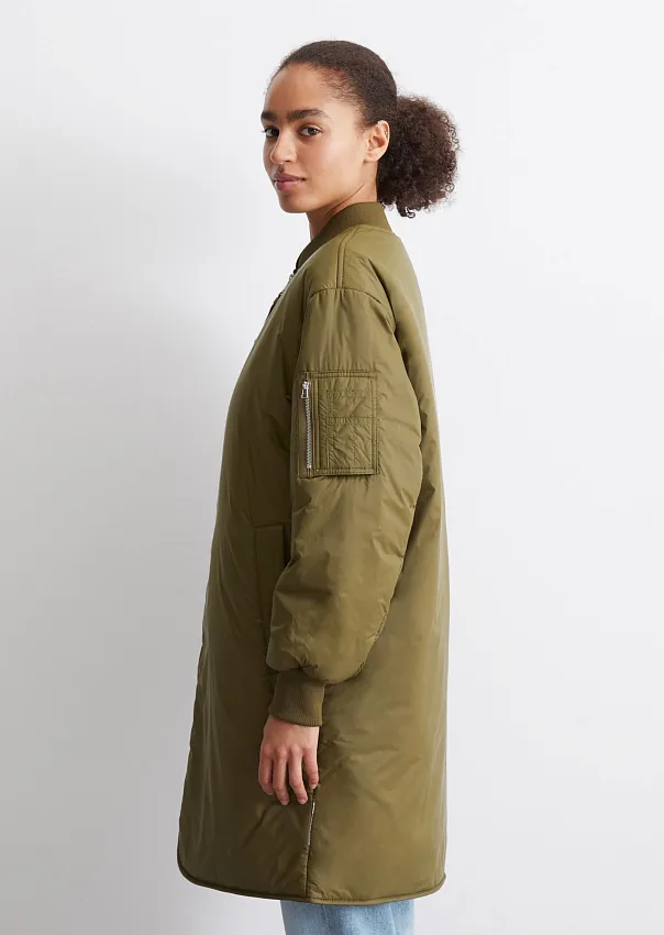 Удлиненная куртка из переработанных материалов Marc o'Polo - фото 5