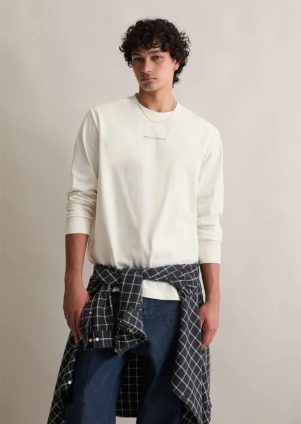 Лонгслив из органического хлопка Marc o'Polo - фото 1