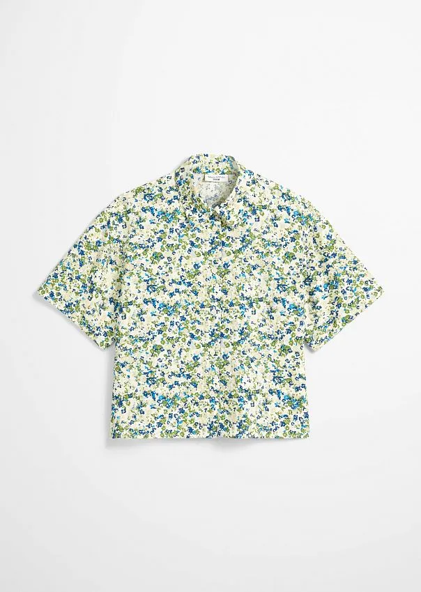 Рубашка из вискозы и органического хлопка Marc o'Polo - фото 6