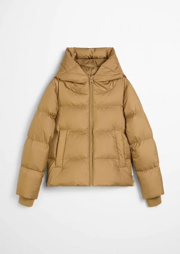 Пуховик с фиксированным капюшоном Marc o'Polo - фото 6