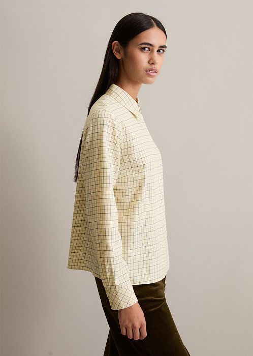 Рубашка фланелевая из органического хлопка