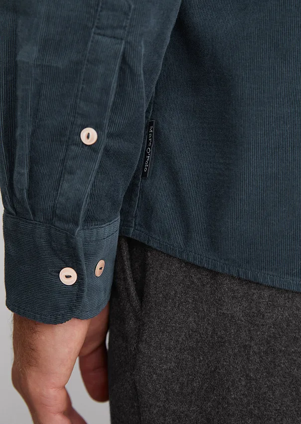 Вельветовая рубашка из органического хлопка