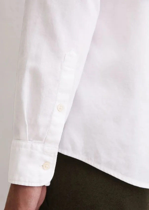 Хлопковая рубашка Marc o'Polo - фото 4