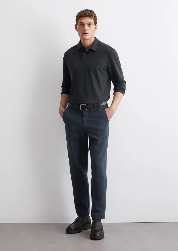 Поло с длинными рукавами Marc o'Polo - фото 3