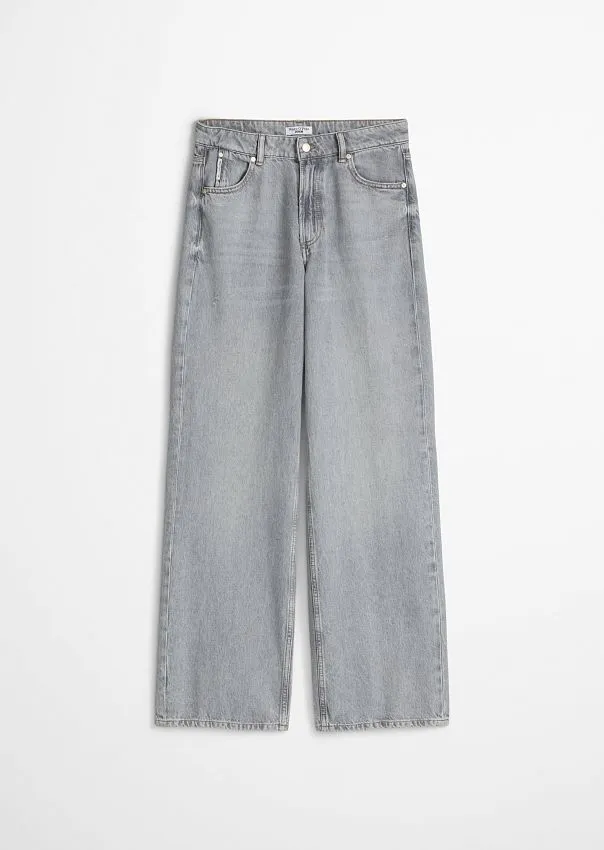 Джинсы широкие из органического хлопка
