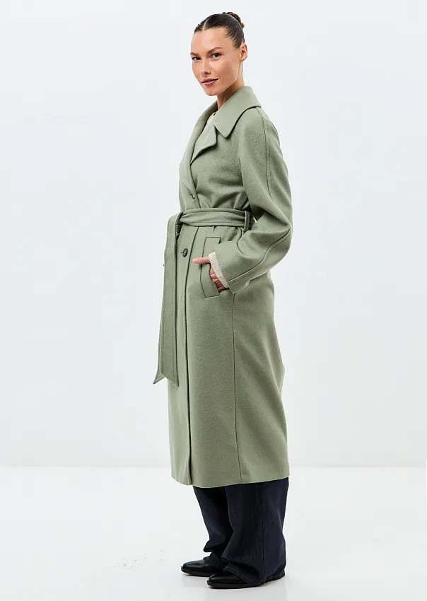 Пальто из чистой шерсти Marc o'Polo - фото 4