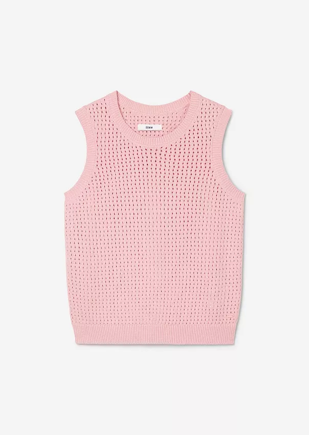 Трикотажный жилет из органической хлопковой пряжи Marc o'Polo - фото 6