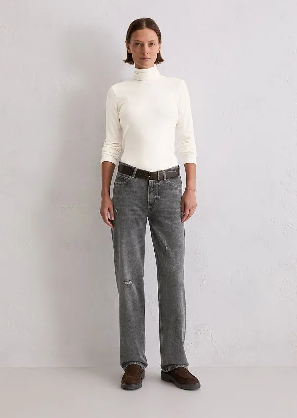 Джинсы прямые Leby из смесового хлопка  Marc o'Polo - фото 1