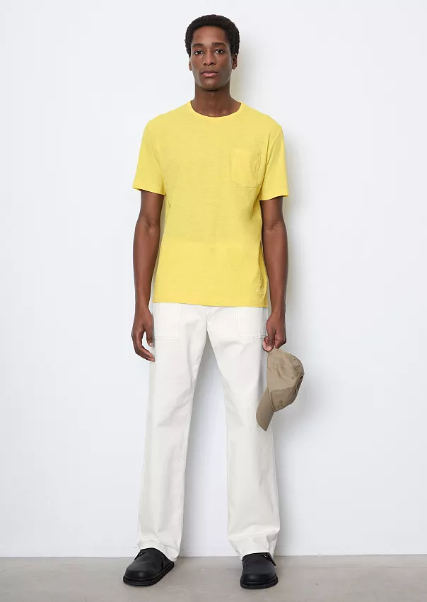 Футболка в полоску из ткани джерси «слаб» Marc o'Polo - фото 3