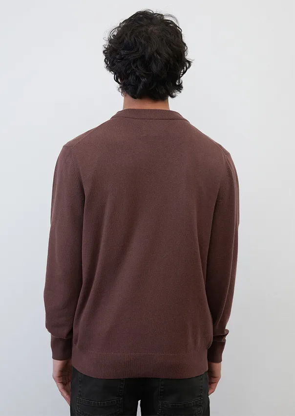 Джемпер из хлопка и смесовой овечьей шерсти Marc o'Polo - фото 2