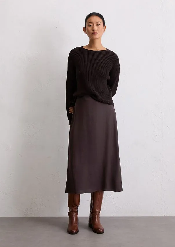 Юбка-миди из чистой вискозы Marc o'Polo - фото 1