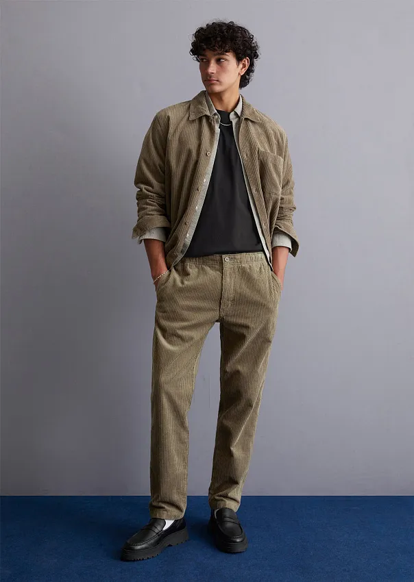 Вельветовые брюки из органического хлопка