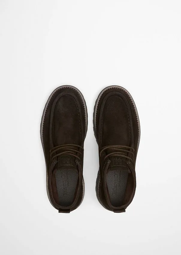 Ботинки на шнуровке JACK из воловьей замши Marc o'Polo - фото 4