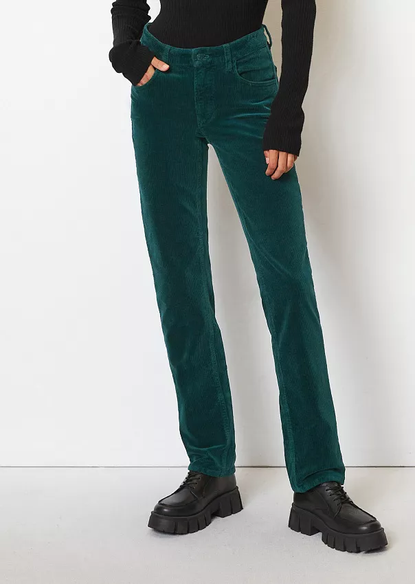 Прямые вельветовые брюки Marc o'Polo - фото 3