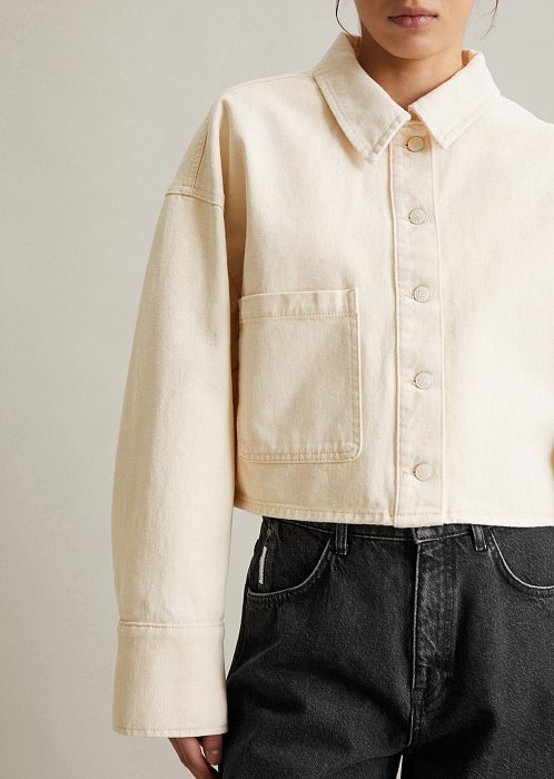 Куртка джинсовая из органического хлопка