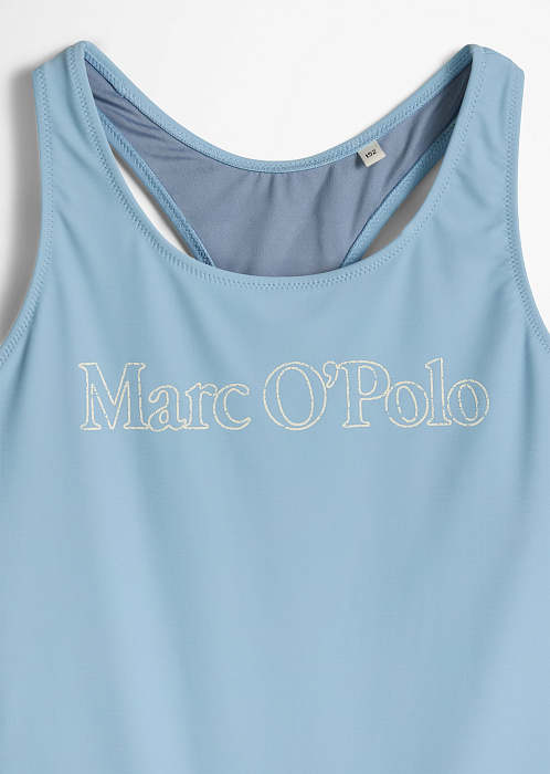 Купальник слитный с логотипом