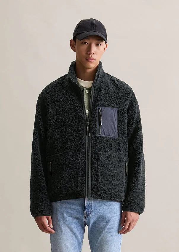 Плюшевая куртка с воротником-стойкой Marc o'Polo - фото 3