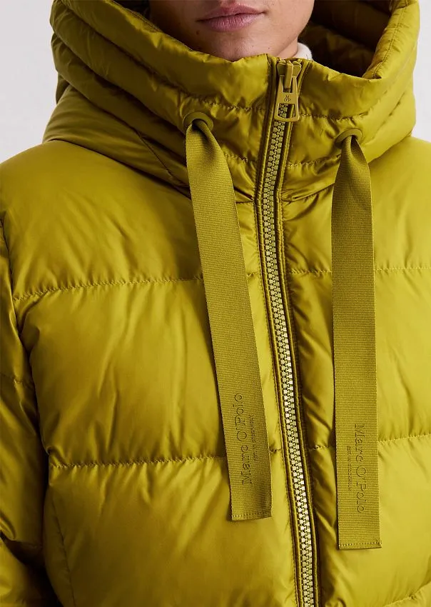 Пуховик с фиксированным капюшоном Marc o'Polo - фото 4