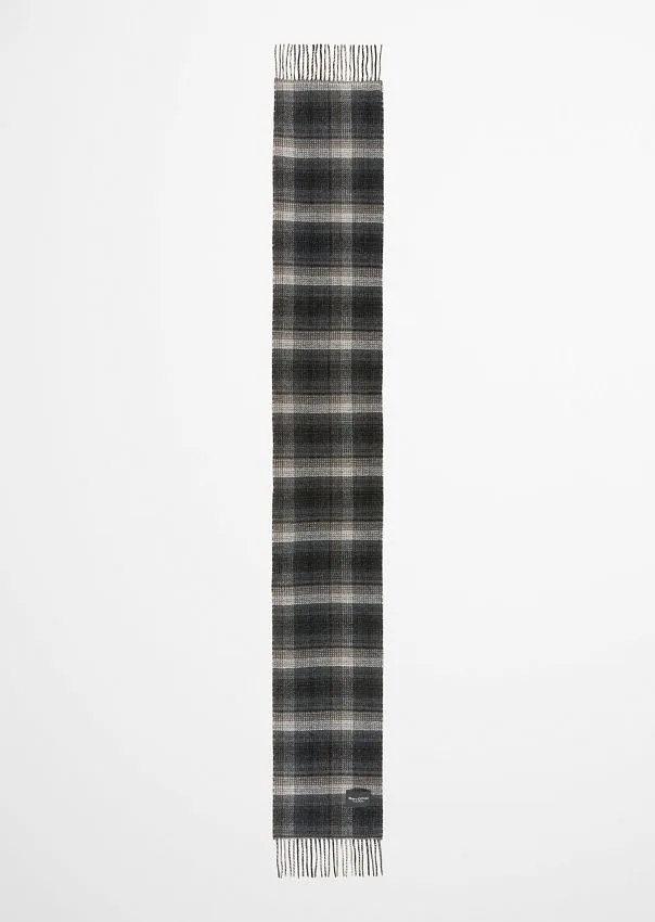 Двусторонний шерстяной шарф Marc o'Polo - фото 3