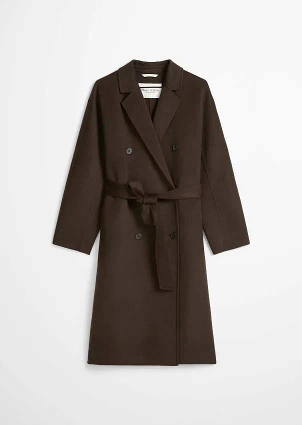 Пальто из переработанной шерсти с технологией Double-Face Marc o'Polo - фото 6