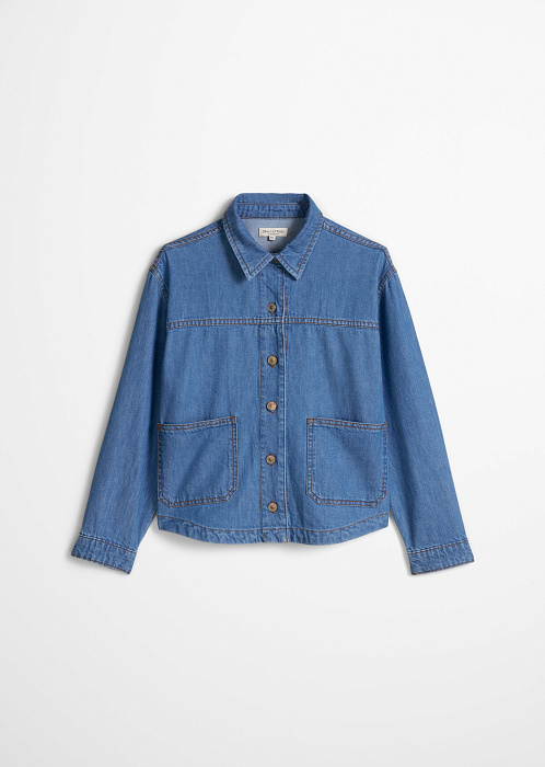 Куртка джинсовая из органического хлопка
