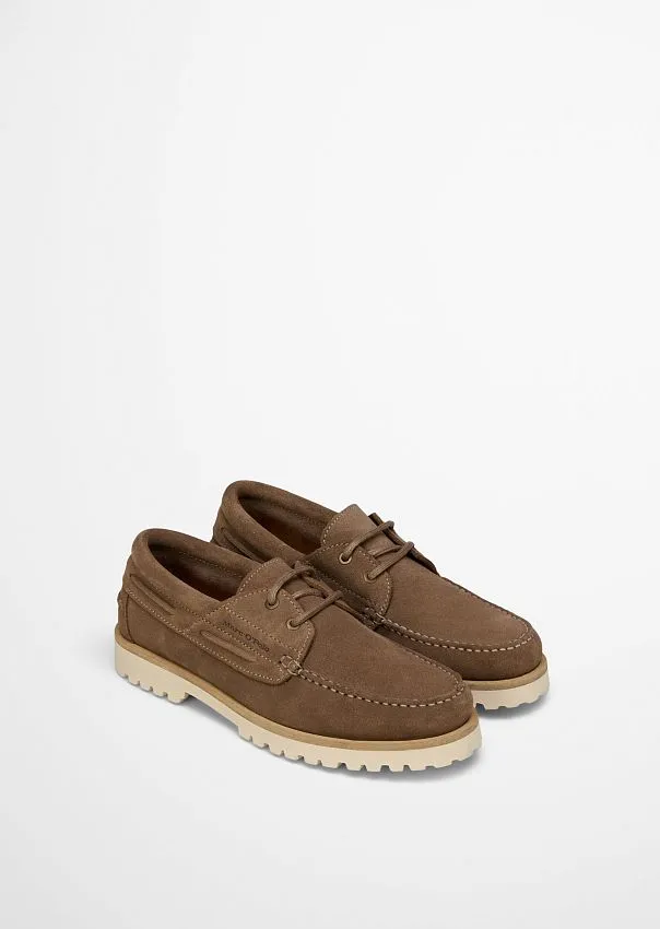 Топсайдеры Levi из натуральной замши Marc o'Polo - фото 2