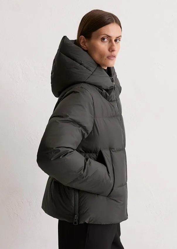 Пуховик с фиксированным капюшоном Marc o'Polo - фото 5