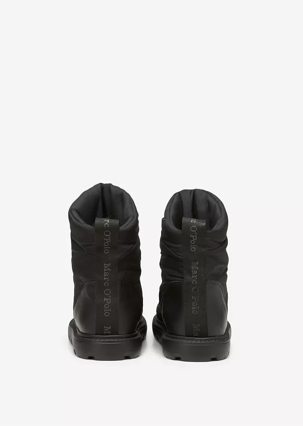 Стёганые дутые ботинки с плюшевой подкладкой Marc o'Polo - фото 3