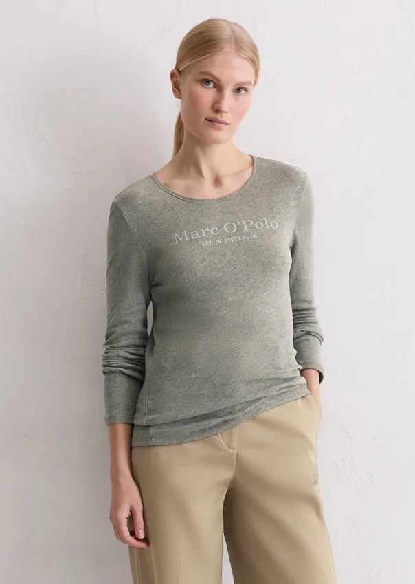 Лонгслив из органического хлопка