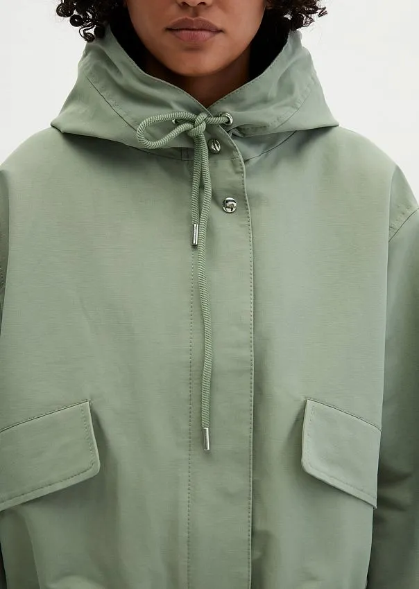 Куртка с капюшоном из хлопкового канваса
 Marc o'Polo - фото 4