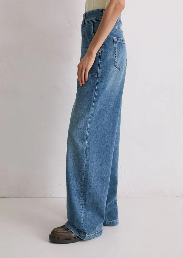 Джинсы широкие SJVA из органического хлопка и вискозы Marc o'Polo - фото 5