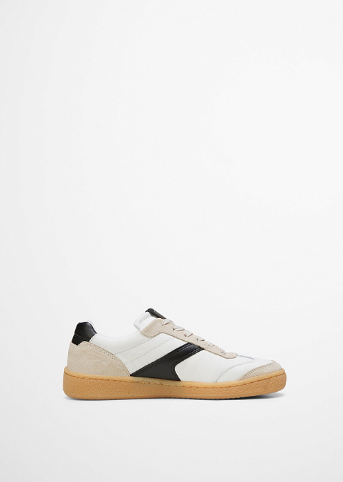 Кроссовки из натуральной кожи