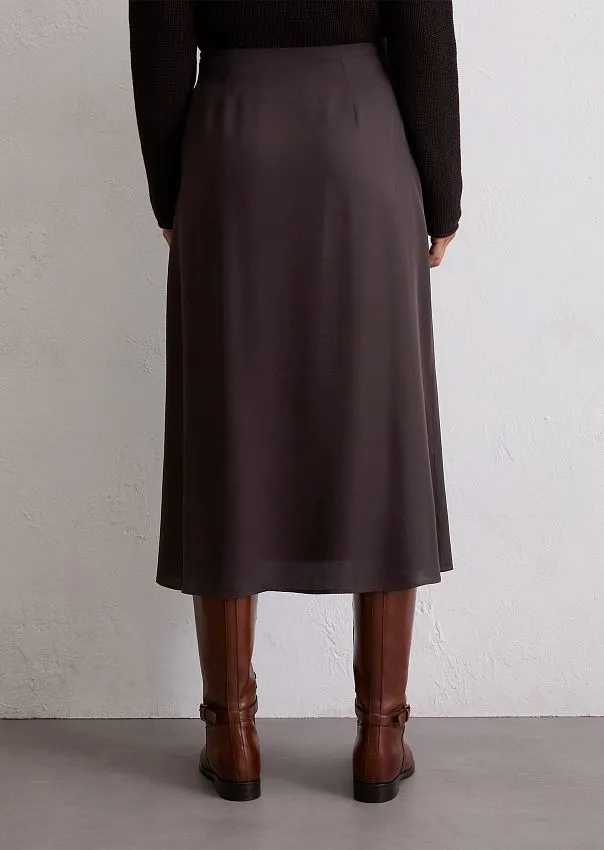 Юбка-миди из чистой вискозы Marc o'Polo - фото 2