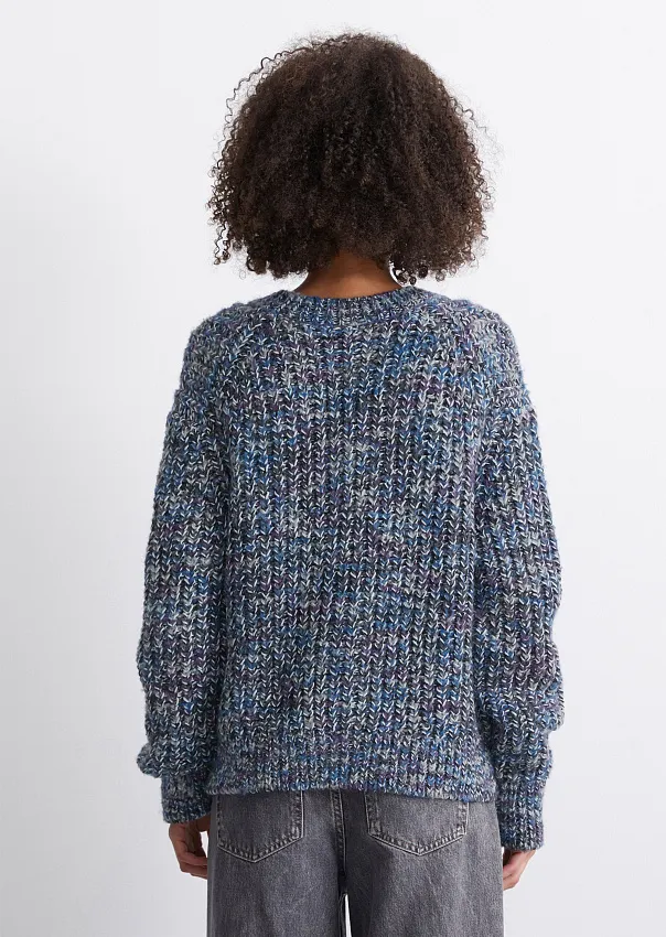 Кардиган из смесового хлопка