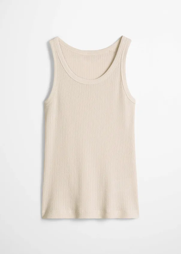 Топ из хлопка и модала